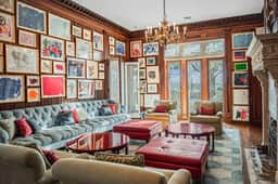 Historic Stone Estate w/ Lake Views + Pool
