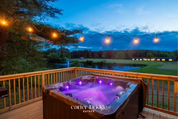 Striped Bass Lodge at Carter Bridge Estate